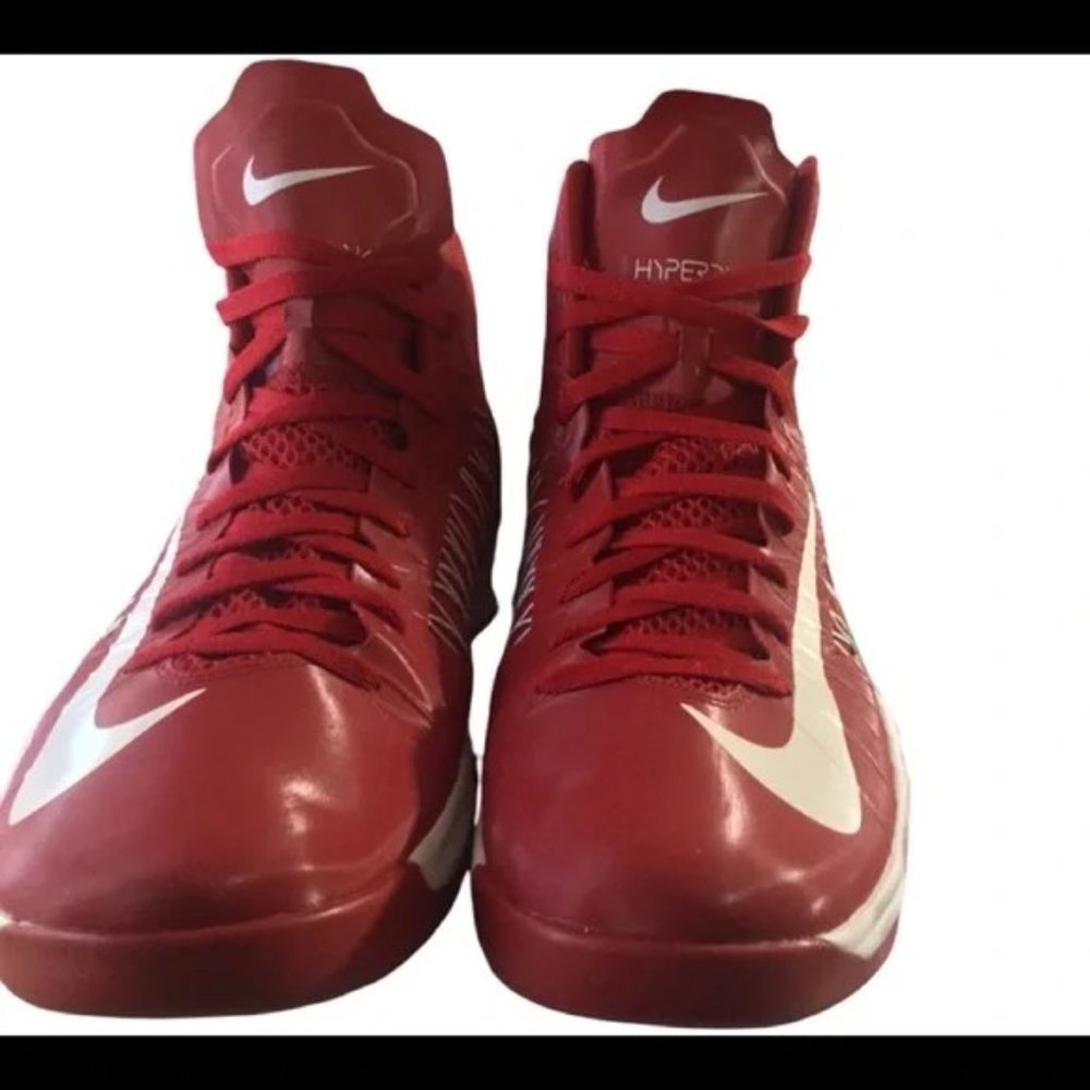 SOLD! Nike Hyperdunk 2012 basketball shoe red/white Size 16 - Picture 10 of 16